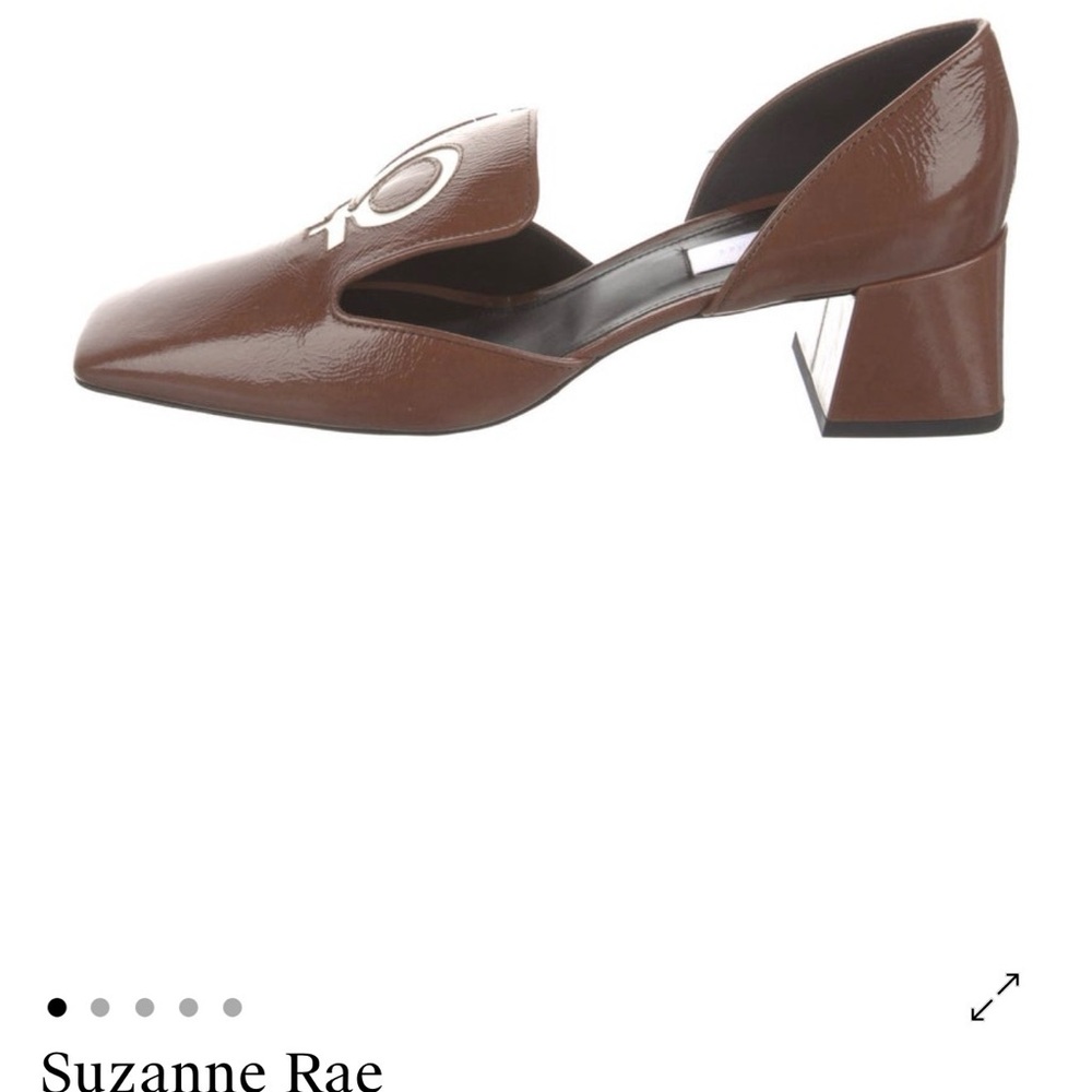 Suzanne Rae Patent Leather D'Orsay Pumps